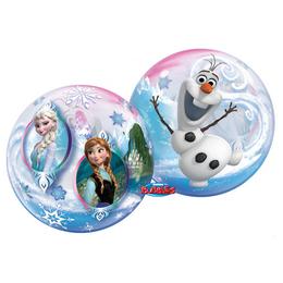 Qualatex - Balón Bubbles - Disney - Ľadové kráľovstvo - Frozen - 56 cm