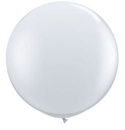 Qualatex BALÓN - JC - Priehľadný - 80 CM - 2 KS/BAL