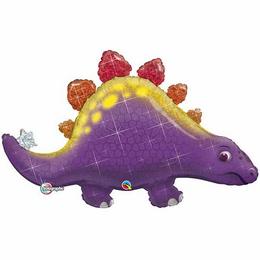 Qualatex Balón fóliový - Dinosaur Stegosaurus - 112 cm