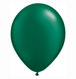 Qualatex BALÓN - RPC - Zelená PERLEŤ - 13 CM - 100 KS/BAL