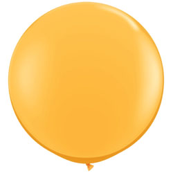 Qualatex BALÓN - FA - Oranžovo žltý - 80 CM - 2 KS/BAL